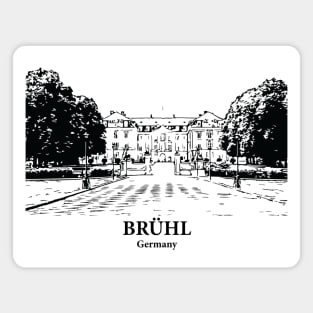 Brühl - Germany Magnet